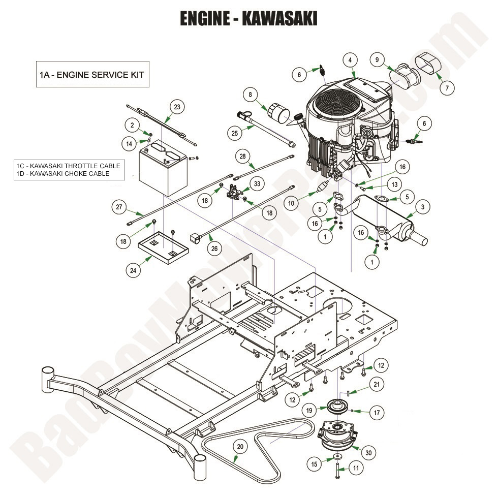 2024 ZT Avenger - Engine - Kawasaki FR691